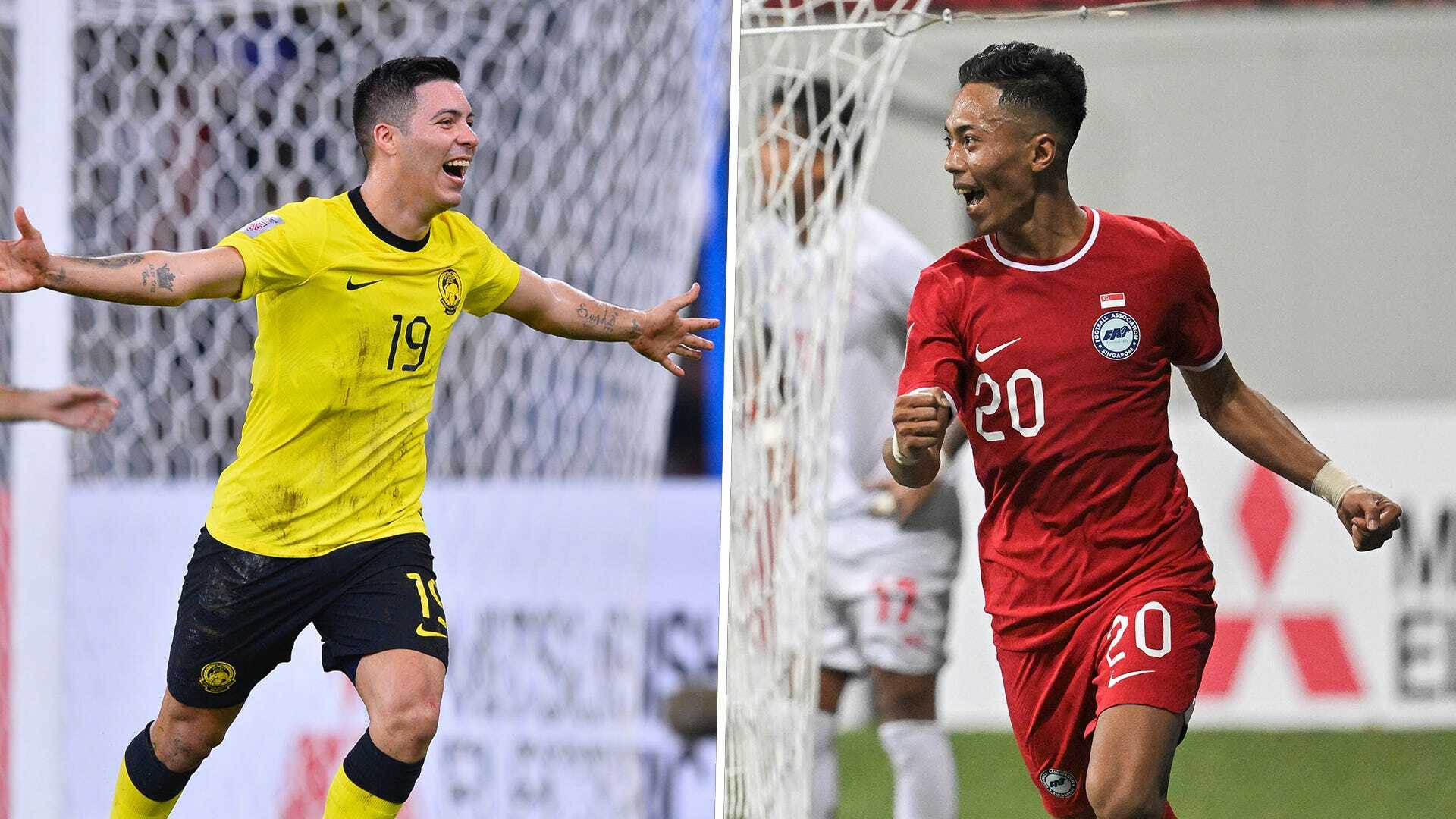 Lịch sử đối đầu Singapore và Malaysia cho thấy Singapore và Malaysia đã gặp nhau rất nhiều tại các giải đấu bóng lớn