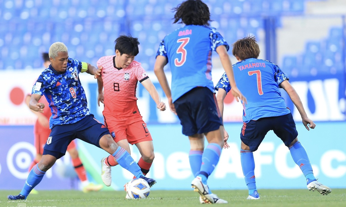 Tỷ lệ bàn thắng của Nhật Bản vẫn áp đạp hơn so với Hàn Quốc