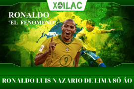 Ronaldo Luis Nazário De Lima số áo thi đấu là bao nhiêu?